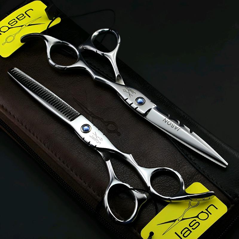 Kéo cắt tóc jason răng cưa cao cấp kéo cắt tóc chuyên nghiệp cho thợ