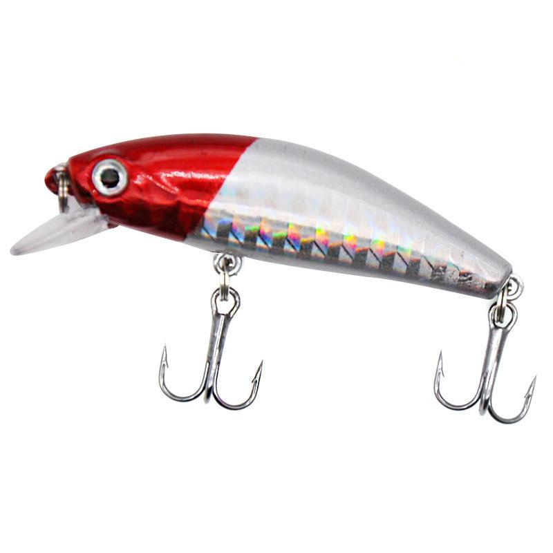 Umpan Lure Minnow Slow Sinking Fishing Bait Set Top Water Lure Tackle Lure  For Fishing Floating 6#