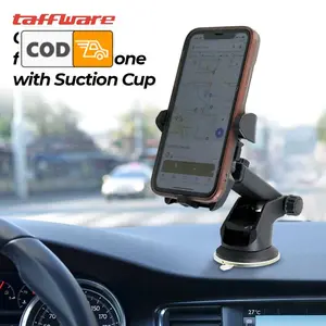 Holder HP Dudukan Dashbor Mobil 360 Derajat dengan Suction Cup Kuat Panjang Bisa Diatur Tempat Taruh Handphone Smartphone di Dashboard Kaca Kendaraan