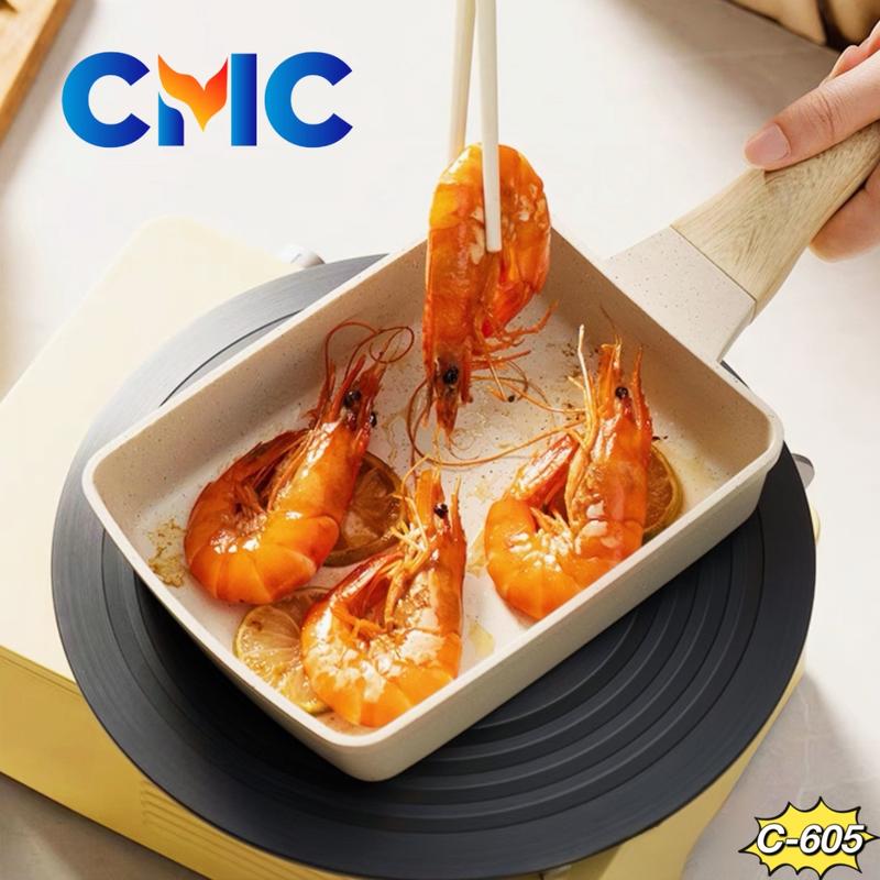 CMC[COD]Cosy Tamagoyaki Panci Wajan Penggorengan Telur Anti Lengket Omelette 15*18CM C-605 2