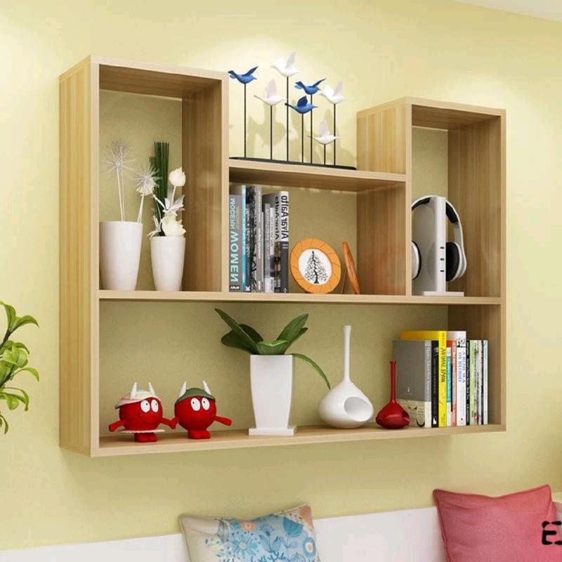 Kệ gỗ decor treo tường chữ U,giá chữ u trang trí tường phòng MDF giá rẻ 15