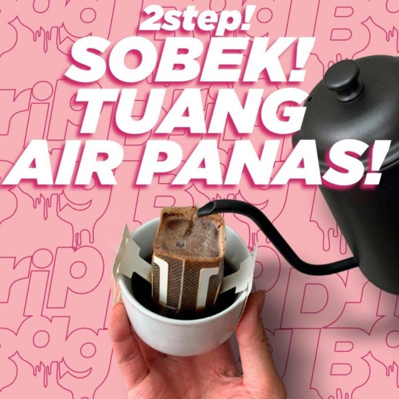 Seven Days Drip Bag filter Coffee  By Black Potion Roastery instant kopi Bubuk 3