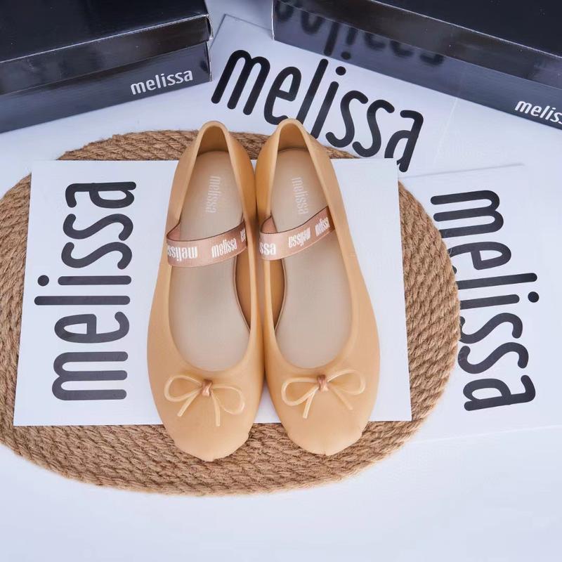 Product Introduction of Mellisa Melisa Bowknot Closed Toe Ballet Shoes Niche French Evening Style Grandma Shoes Beach Shoes Women's Single 2