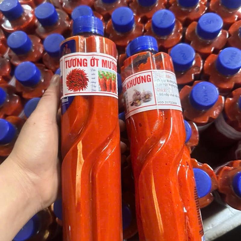 COMBO 2 CHAI TƯƠNG ỚT MƯỜNG KHƯƠNG Cay Nước Sốt