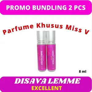 DISAVA LEMME excellent Bundling (2pcs )Parfum Wanita Terlaris Parfum Khusus Miss V Wangi Segar