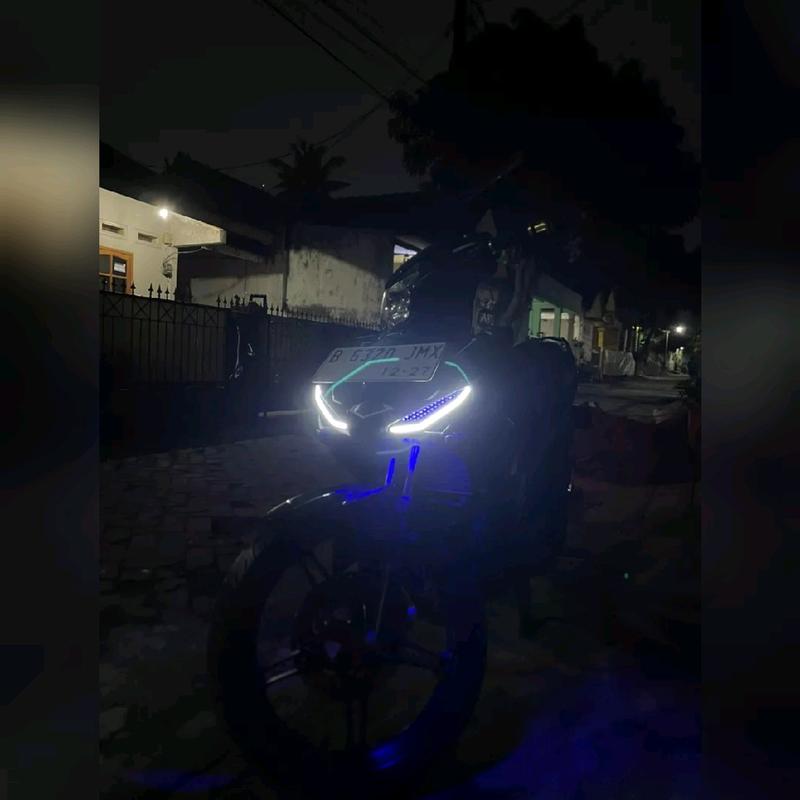 lampu mata gaban motor all series MX king 150 7