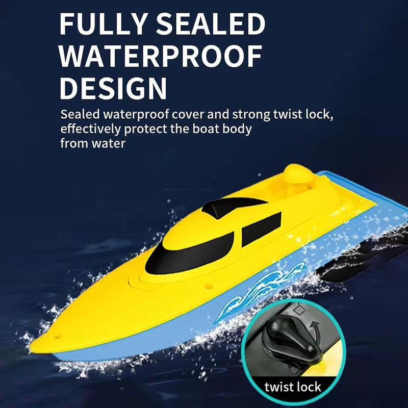 Product Introduction of High Speed Racing Rechargeable Batteries Wireless Waterproof  Super Remote Control Boat For Kids Toys  Remote Boat Gift 47