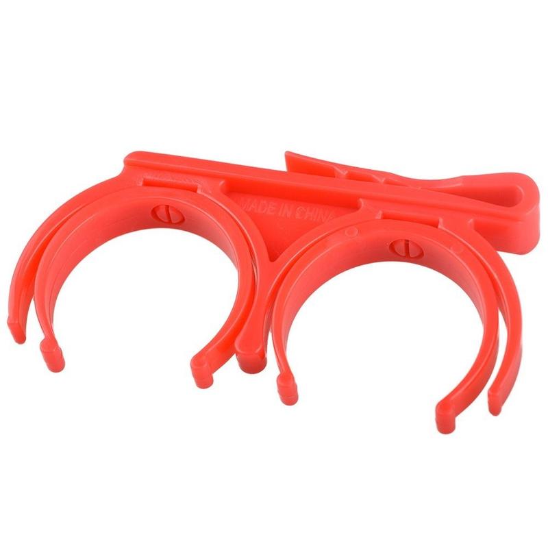 Product Introduction of High Quality Plastic Golf Ball Clamp Rotatable Training Golf Accessory Durable Foldable Golf Ball Holder Clip 15