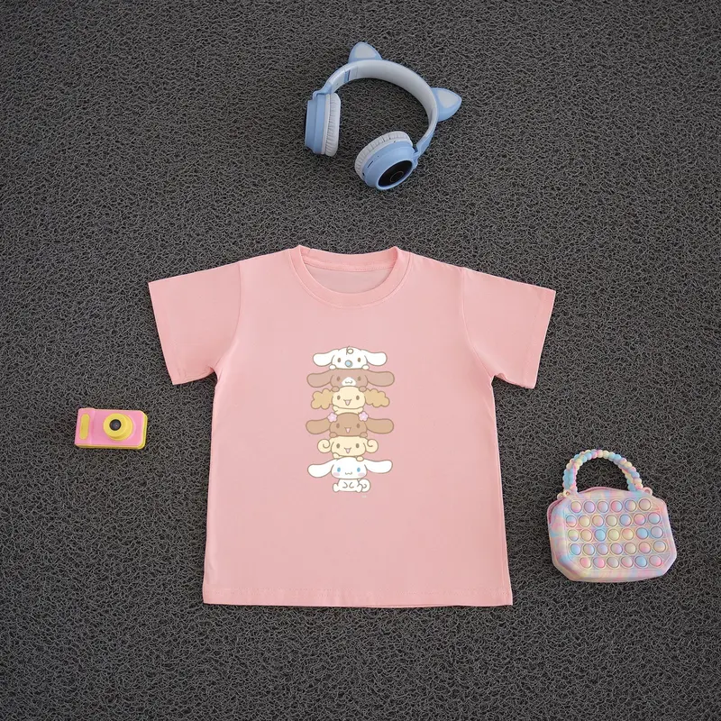 KAOS ANAK PEREMPUAN CINAMONROLL / KAOS ANAK CINAMONROLL / KAOS ANAK PEREMPUAN / KAOS ANAK RECOMMENDED / KAOS ANAK COTTON COMBED 30S PREMIUM 6
