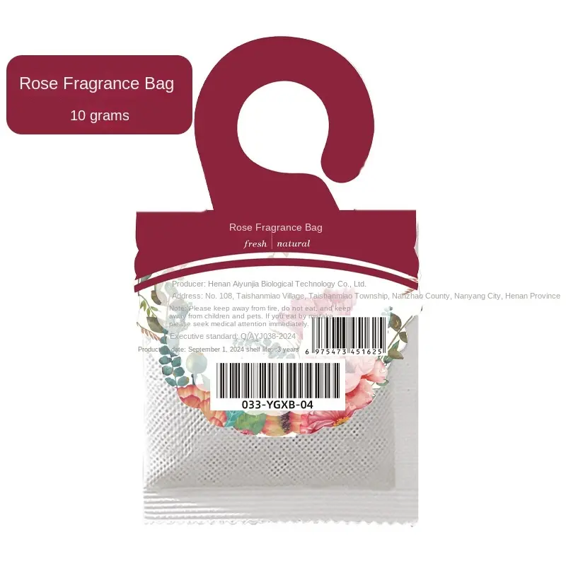 Wardrobe Aromatherapy Indoor Long-lasting Home Fragrance Sachet Clothing Scent Wardrobe Sachet Shoe Cabinet Wardrobe Aromatherapy Bag Deodorizer