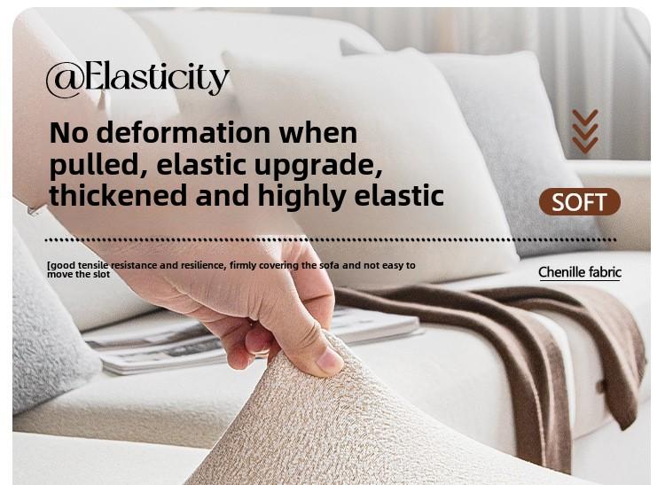 Product Introduction of High Elastic Chenille Sofa Cover 2025 New All-Season Non-Slip Full Wrap Universal Sofa Cover Cushion Cover 10