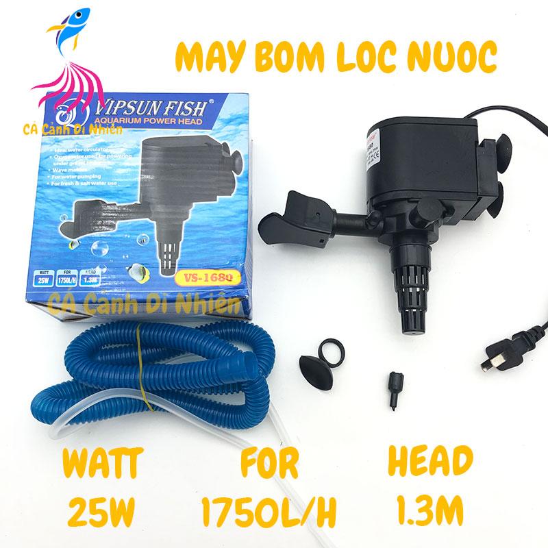 Máy bơm lọc nước hồ cá cảnh 25W VIPSUN VS-1680 VS1680