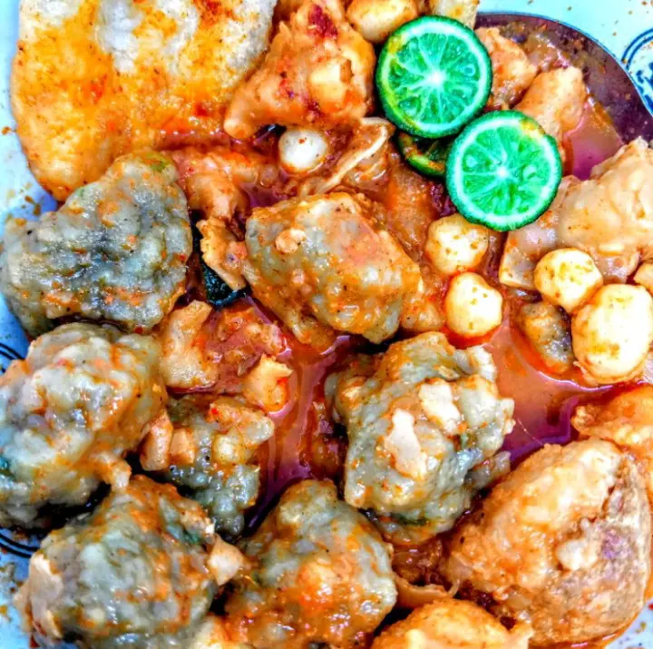 JDM Food Baso Mix Tulang Rangu Pedas - Baso Aci Instan Food - Bawang, Makanan Ayam Seblak Kuah 2