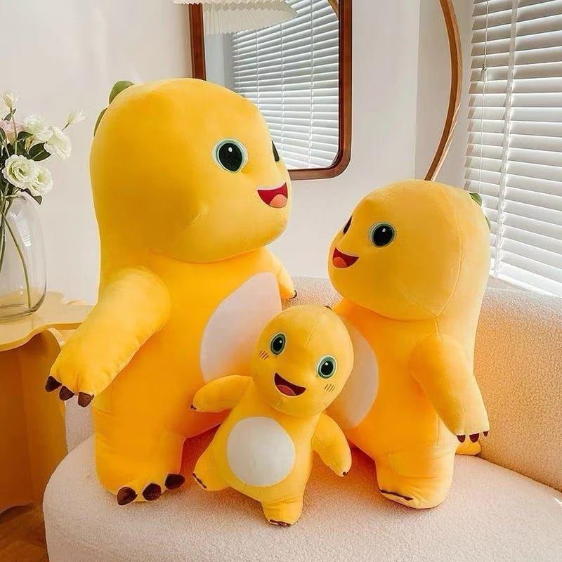 Boneka Nailong Dino Kuning 35CM unofficial Lucu bahan plush import high Quality Anak Kado Asli Dolls Toys 5