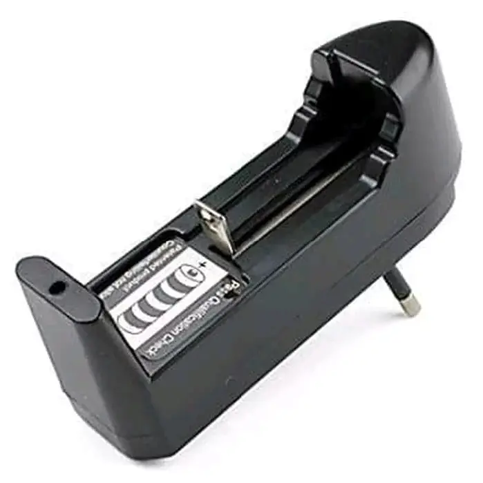 Charger baterai 1 Slot + Baterai 18650 3000Mah 1pcs 2