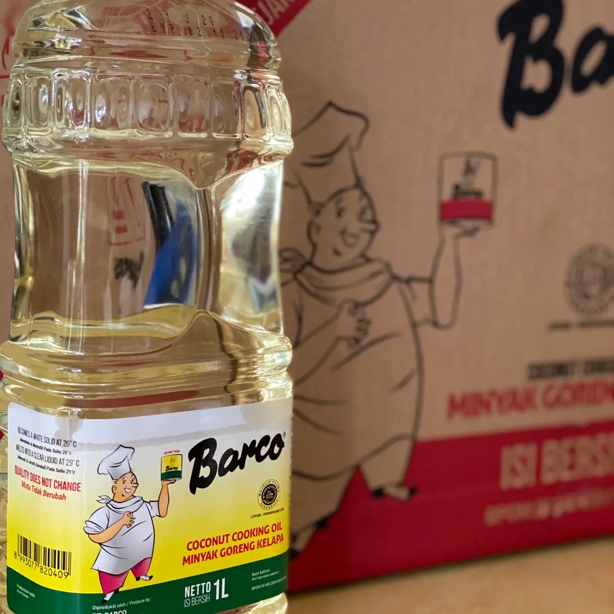 Minyak Goreng Barco 1 L Botol