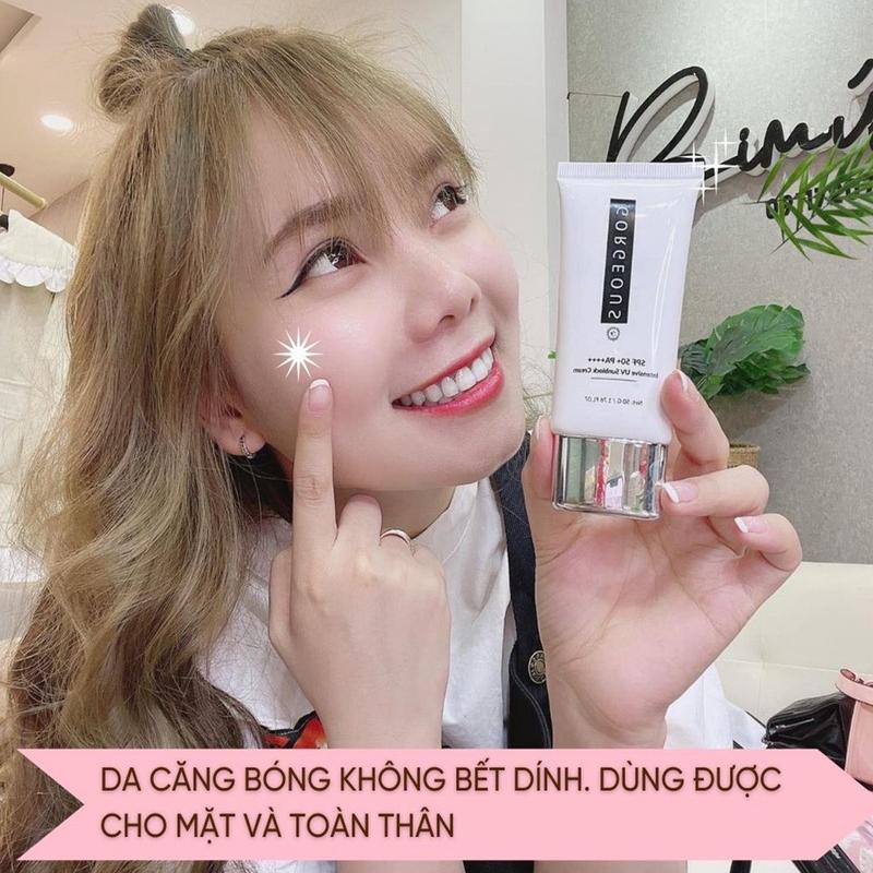 [Tặng mặt nạ] Combo 2 tuýp Kem Chống Nắng GORGEOUS MÚI XÙ Chính Hãng 100g Skincare Làm Đẹp Da