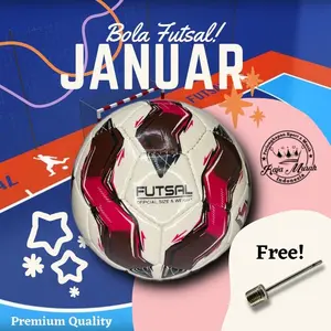Bola Futsal Tikar Januar Size 4 Model Jahit