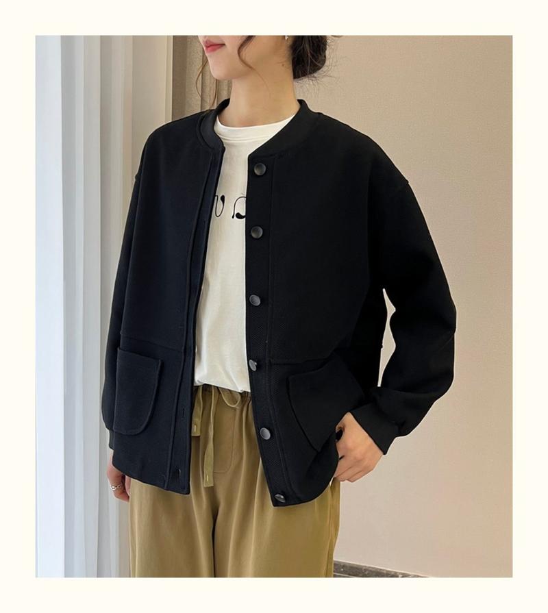 Product Introduction of Menswear Mà Uđ En plus Size Mom Autumn Clothes Coat Women's Middle-Aged and Elderly Women's Clothing 2024 Early Autumn New Loose Retro Casual Cardigan Top 17