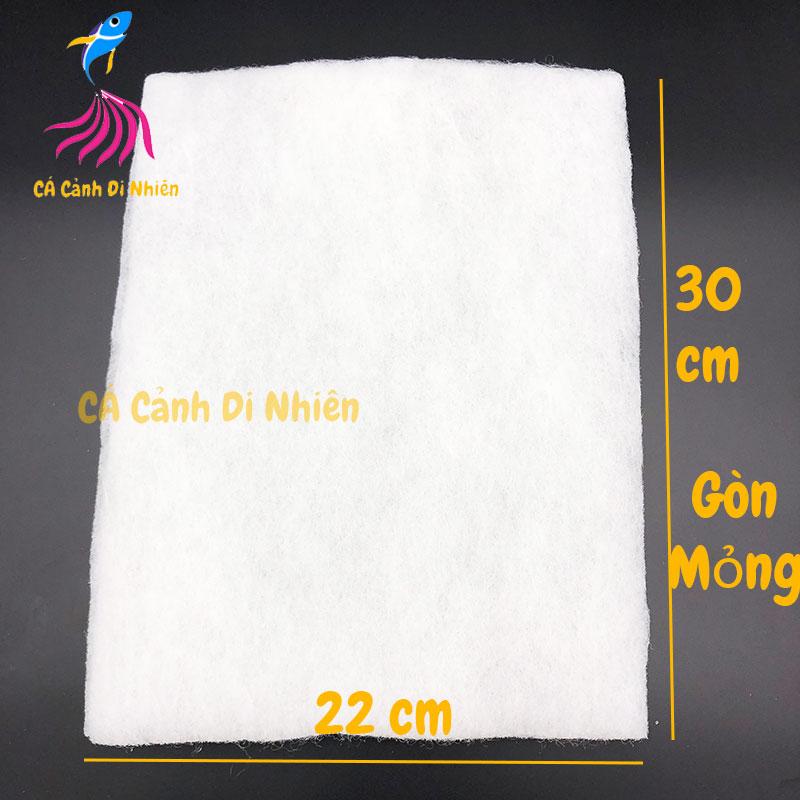 Bông gòn MỎNG lọc nước cho hồ cá cảnh
