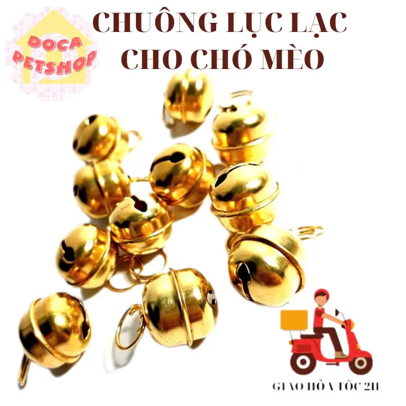 Chuông lục lạc đeo cổ dành cho thú cưng - Docapetshop