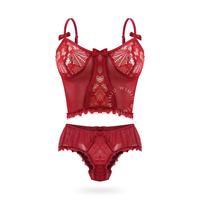 Gambar YOUHAVE One Set Lace CropTop Set Brukat Tanpa Busa Semi Jaring Halus Baju Tidur Gaun Malam 700036 Wanita Lingerie - Hitam, All Size dari YouHave Store Kota Administrasi Jakarta Utara 1 Tokopedia