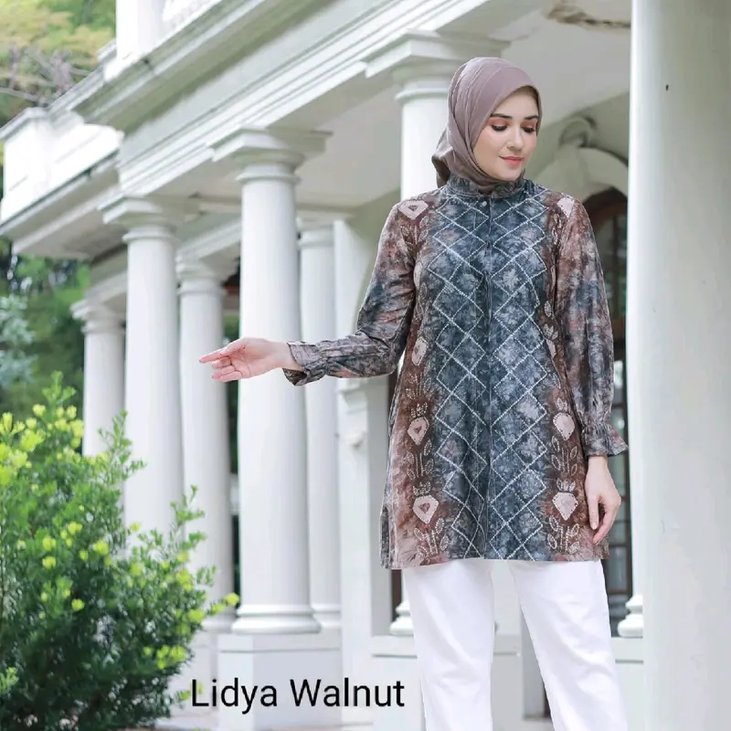 Alesha Tunic Lidya Batik Sasirangan Tunik Wanita 3