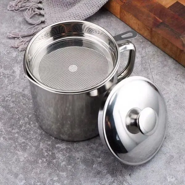 ￼CA LỌC DẦU INOX, LỌC ĐỦ THỨ CẦN LỌC.(tp)