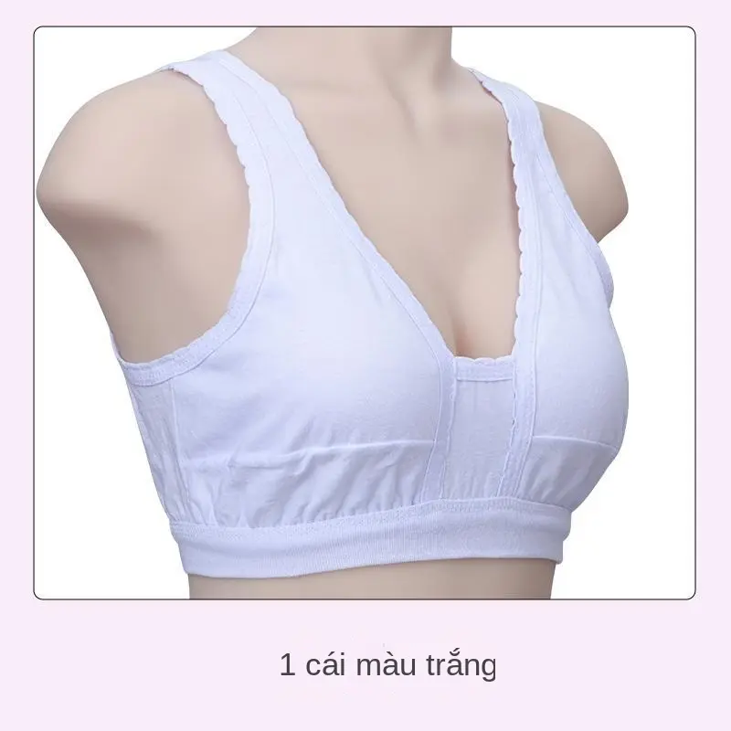 Áo Lót Cho Phụ Nữ Trung Người Già Và Cao Tuổi, Chất Liệu Bông, Áo Ba Lỗ Cho Phụ Nữ Cũ, Áo Ngực, Đồ Lót Cho Mẹ, Áo Vest Mỏng Mùa Hè, Thích Hợp Cho Phụ Nữ Trung Niên Và Cao Tuổi