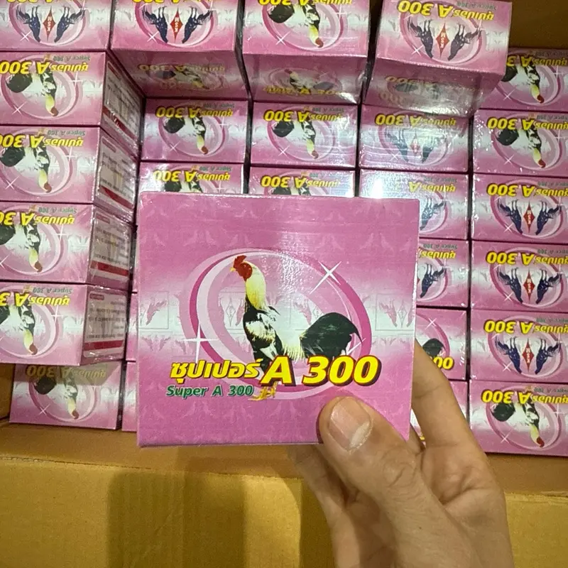 Tiêu kén, tiêu sưng A300 cho gà đá. 1 vỉ 10 viên ( uống 5-7  mồi lần 1 viên ) phụ  kiengachoi 2