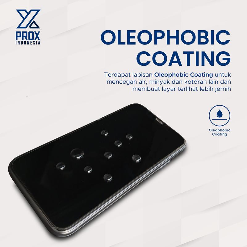 PROX Tempered Glass Full Cover Clear - Compatible For iPhone 5