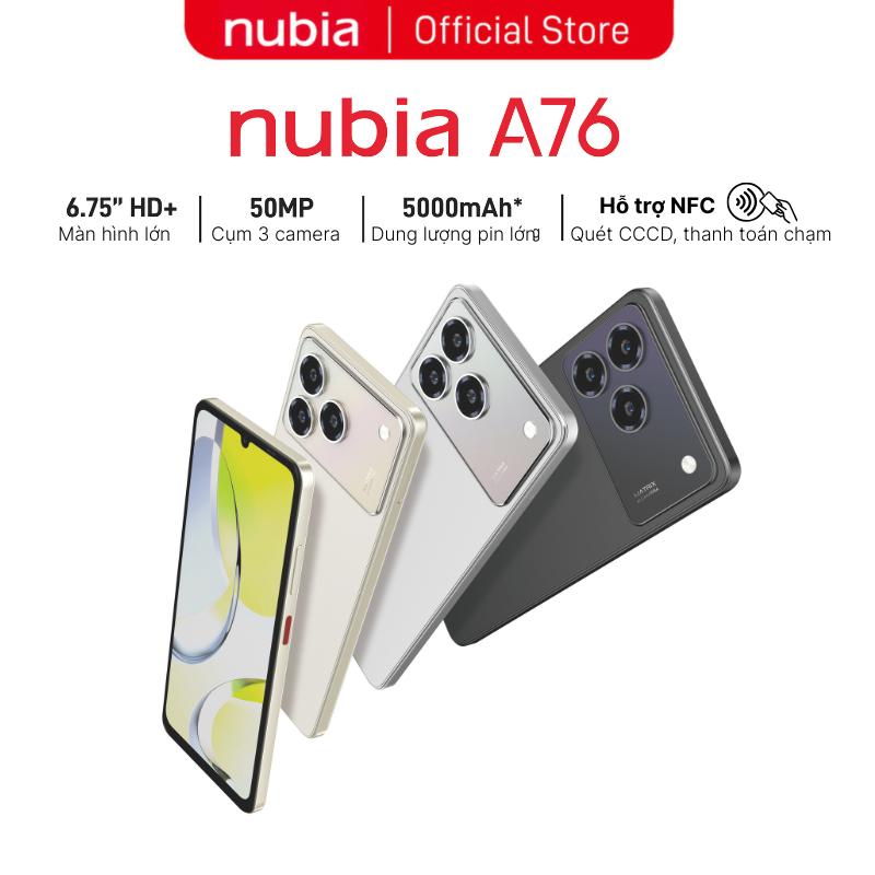   Mới  Điện thoại Nubia A76 NFC 4GB|128GB - Hàng chính hãng 