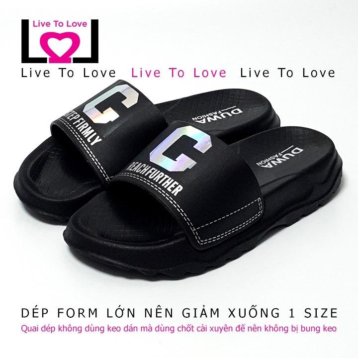 D01 Dép chữ C DUWA Dép nam nữ quai ngang siêu nhẹ - Hàng chính hãng DéP