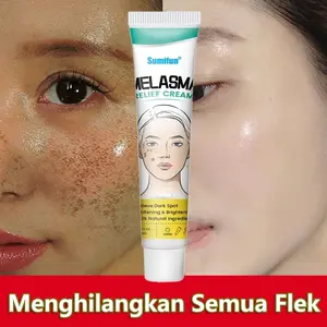 Whitening Freckle Cream 20g Krim Pemutih Wajah Penghilang Flek Hitam Glowing Cepat Efektif Membandel Aman COD
