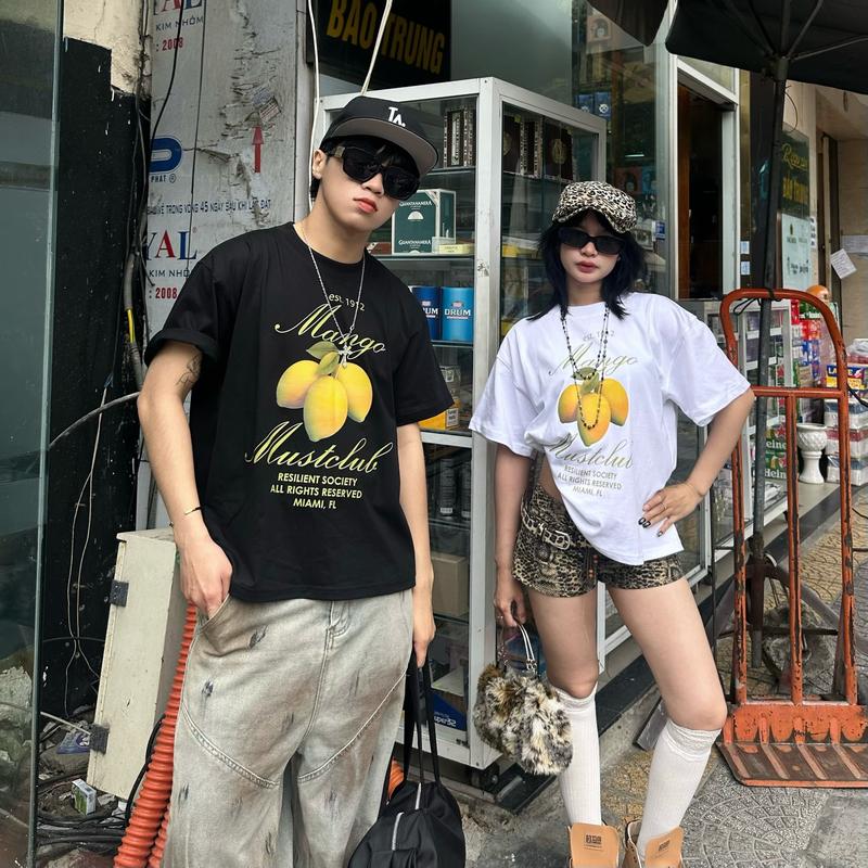 Product Introduction of Áo thun Mango Must, áo thun form boxy chất cotton Premium for summer 2