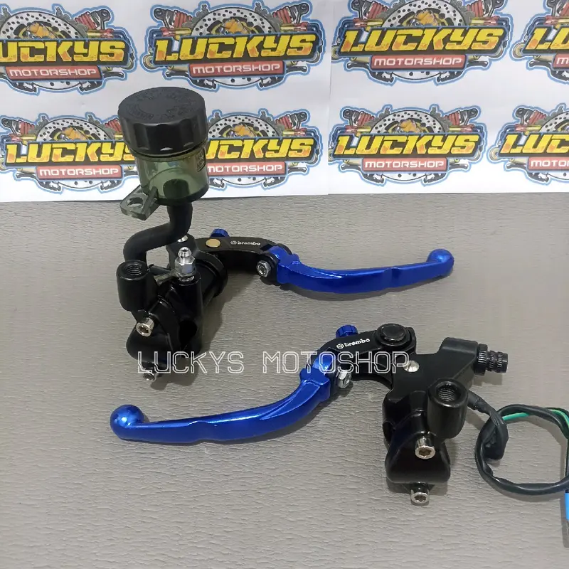 MASTER REM RADIAL MODEL RCB S1 ACCOSATTO SET KIRI KANAN PNP MOTOR NINJA /R15 /R25 /SATRIA FU /RX KING /SONIC /CBR /NINJA 250 /TIGER /GL PRO /SCOOPY /FINO, DLL 1