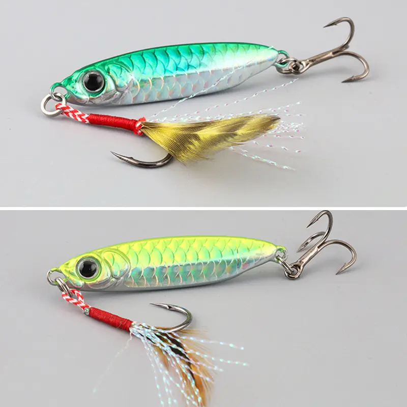 Jig Kim Loại Siêu Nhỏ, 7G, 10G, 15G, 20G, 25G, 30G, Đúc Bờ, Jigging, Mồi Câu Cá Nước Mặn, Bit, Mồi Nhân Tạo