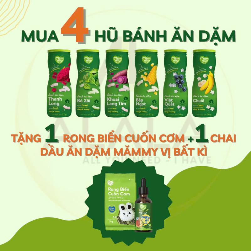 Bánh ăn dặm hũ Mămmy vị trái cây và rau củ giúp hỗ trợ tiêu hoá cho bé 6 tháng tuổi, hũ 32-50g bánh  ăn  vặt  đủ  loại  cho  bé bánh  ăn  dặm  gerber  vị  phô  mai 1