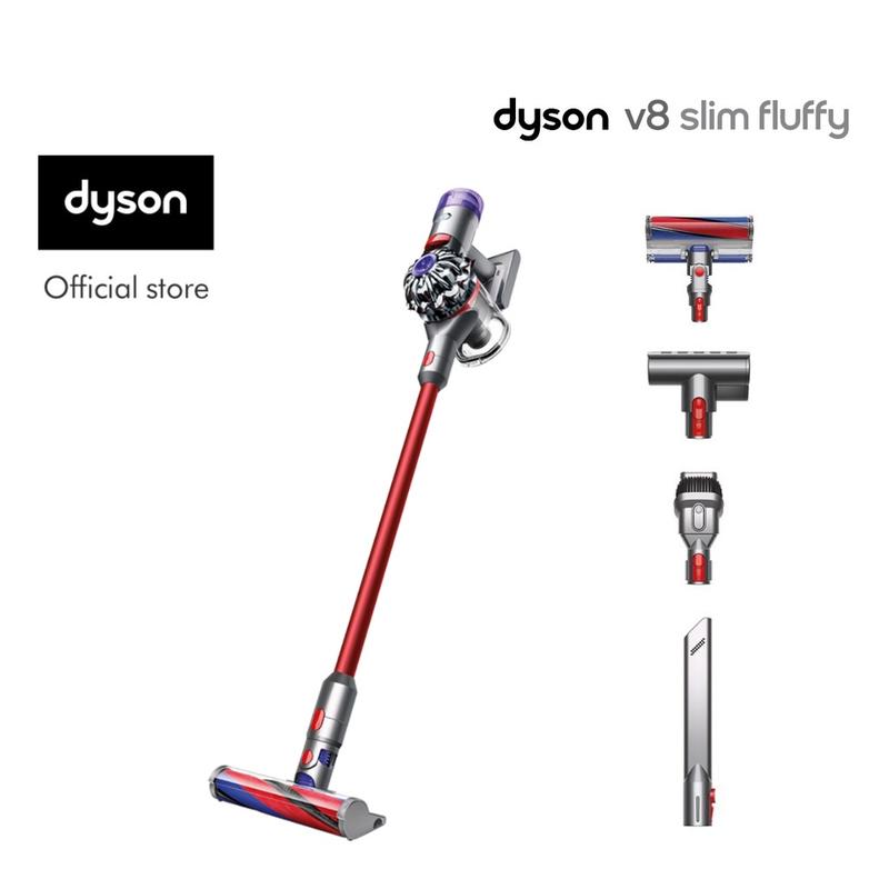 [21H30 15.10: DYSON LIVESTREAM] Máy Hút Bụi Không Dây Dyson V8 Slim Fluffy | Làm Sạch Hiệu Quả