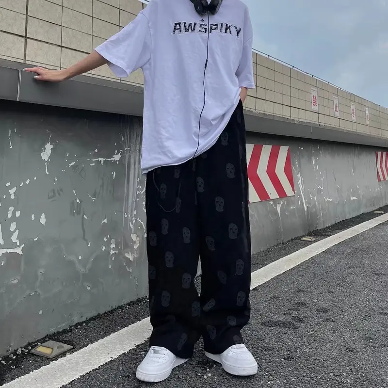 celana panjang pria celana angkle pants pria celana casual celana pria korean style celana pria korean style longgar celana murah celana Tartan Katun Dewasa Hitam Fit Formal Motif Pendek Santai Cowok Ankle Kotak 1