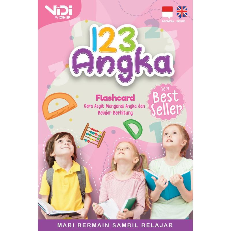Kartu Belajar Anak - VIDI FLASHCARD - Kartu Edukasi Edukatif  Balita 4