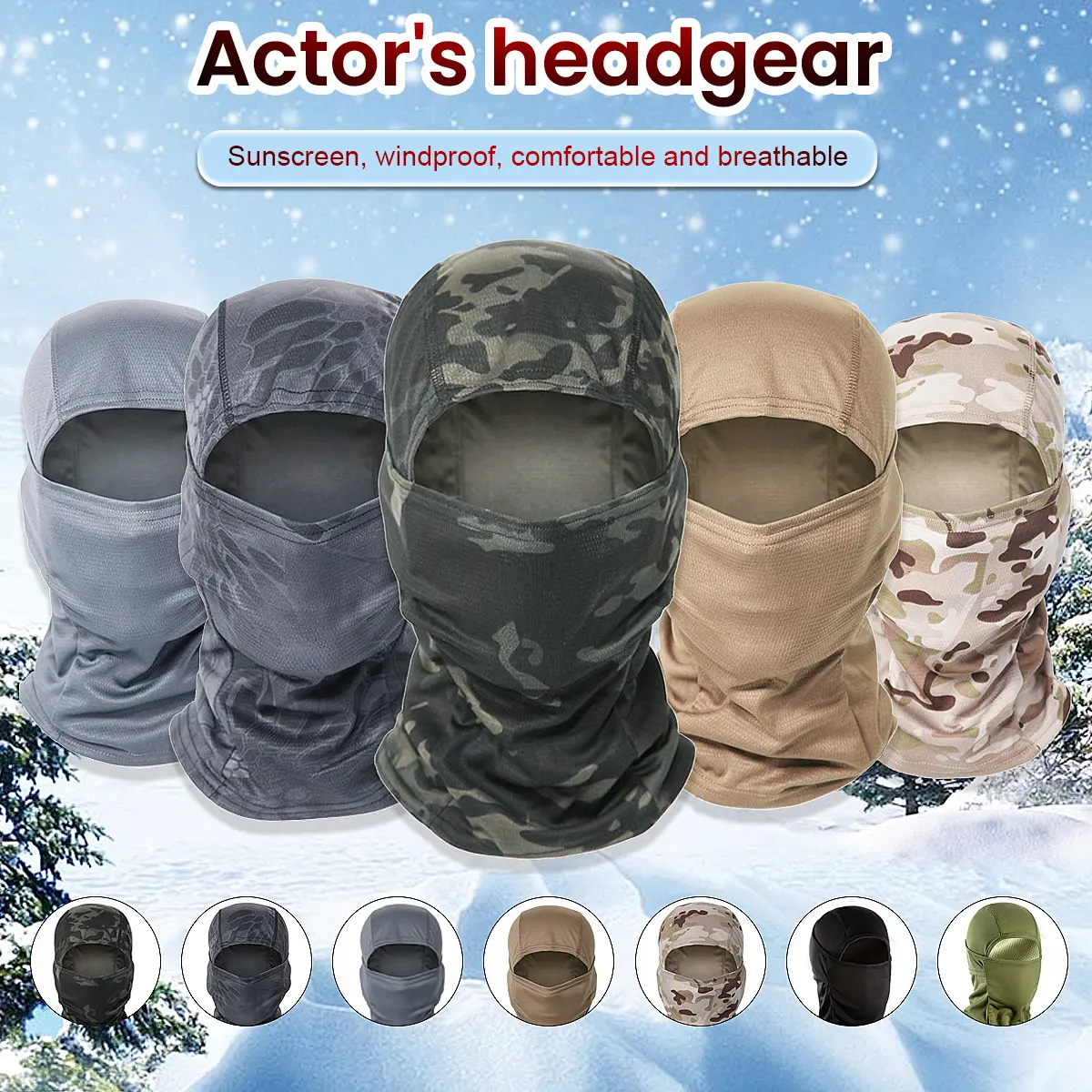 Balaclava Full Face Mask Motorcycle Anti-UV Breathable High Quality Face Mask Neck Cover motorcycle  bonnet balaclava  motor half  mask