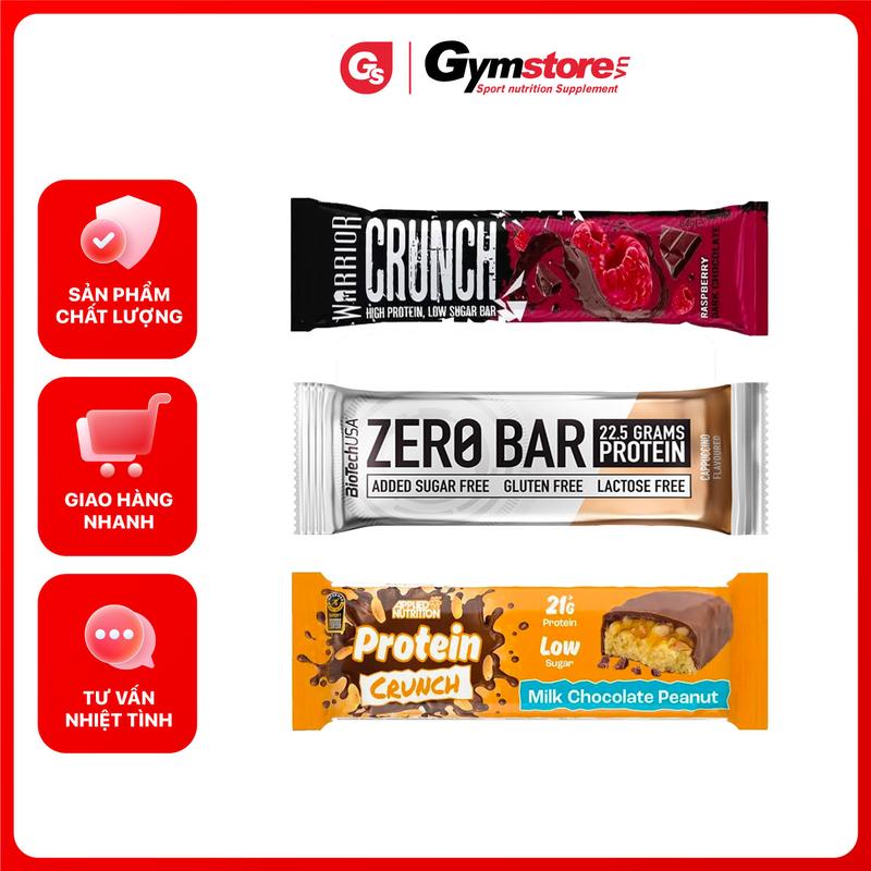 Bánh ăn kiêng bánh Protein nhiều loại hương vị ngon - GYMSTORE Snack Ăn Vặt