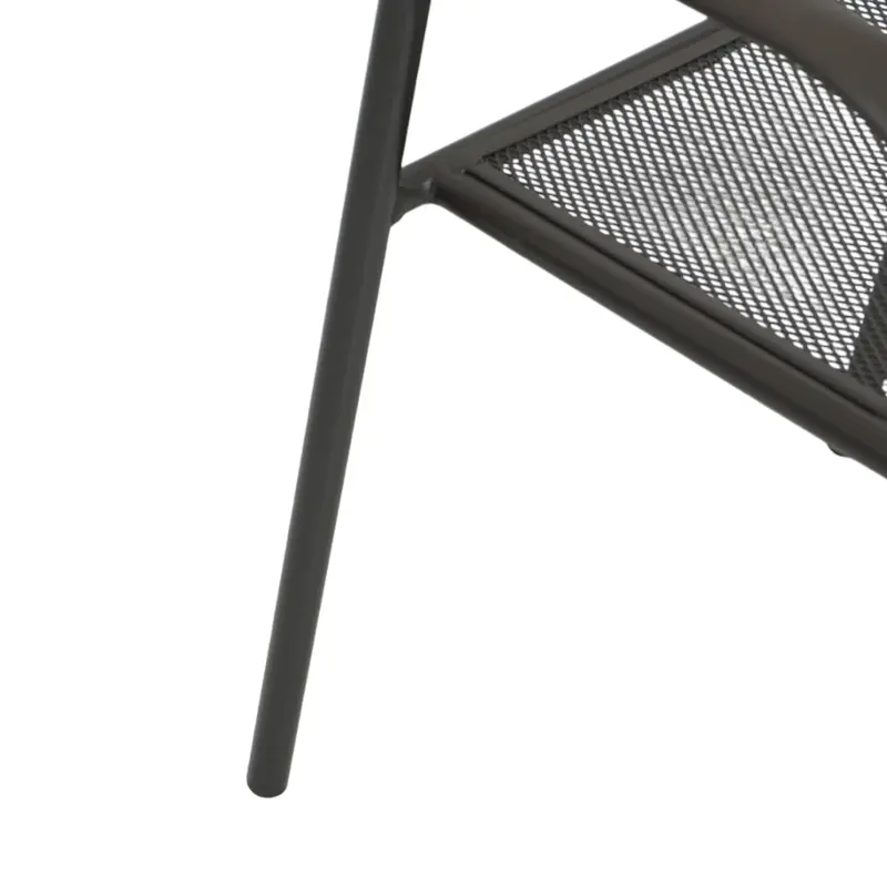 AZKO Soleil Clinton Kursi Teras - Cokelat Sandy Coffee Balcony Chair Kursi Outdoor Serbaguna Furniture Rumah Tempat Duduk Kursi Halaman Balkon 6
