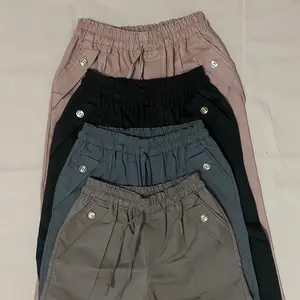 PROMO!! 100rb dapet 3pcs!!!Celana panjang wanita Baggypants american drill premium dewasa muat BB 40-60kg