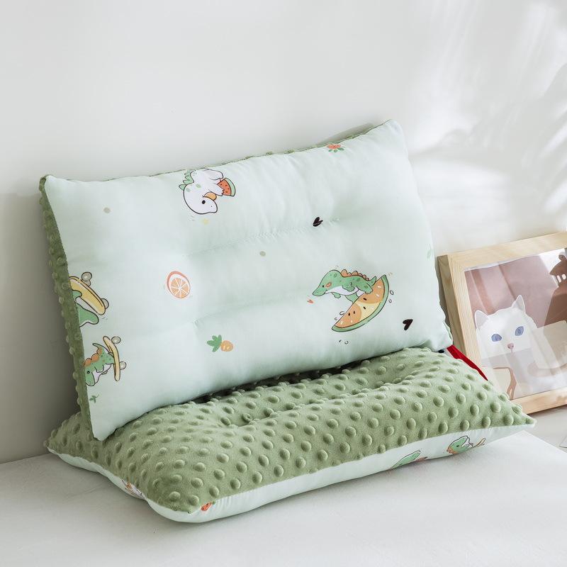 Product Introduction of Children's Bubble Sleep Head Support Cotton Pillow Velvet Fabric 0-6 Year Old Head Fixator 10