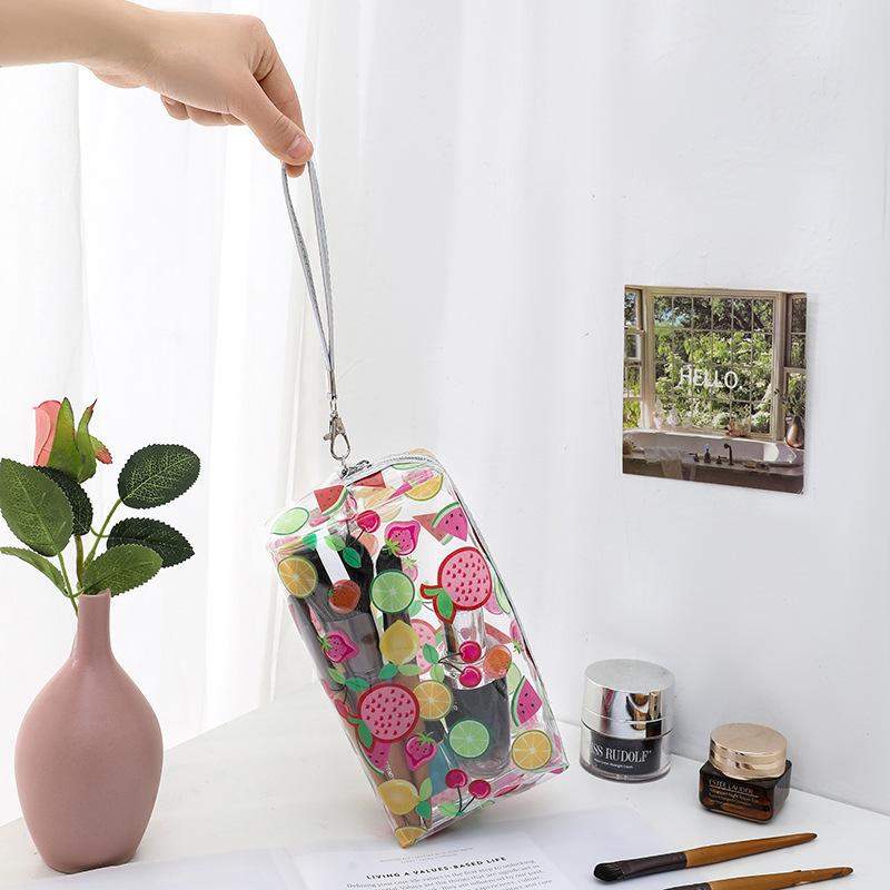 Product Introduction of Túi Đựng Mỹ Phẩm, Mùa Hè, Trong Suốt, Cầm Tay, Không Thấm Nước, Túi Làm Đẹp Bag 4