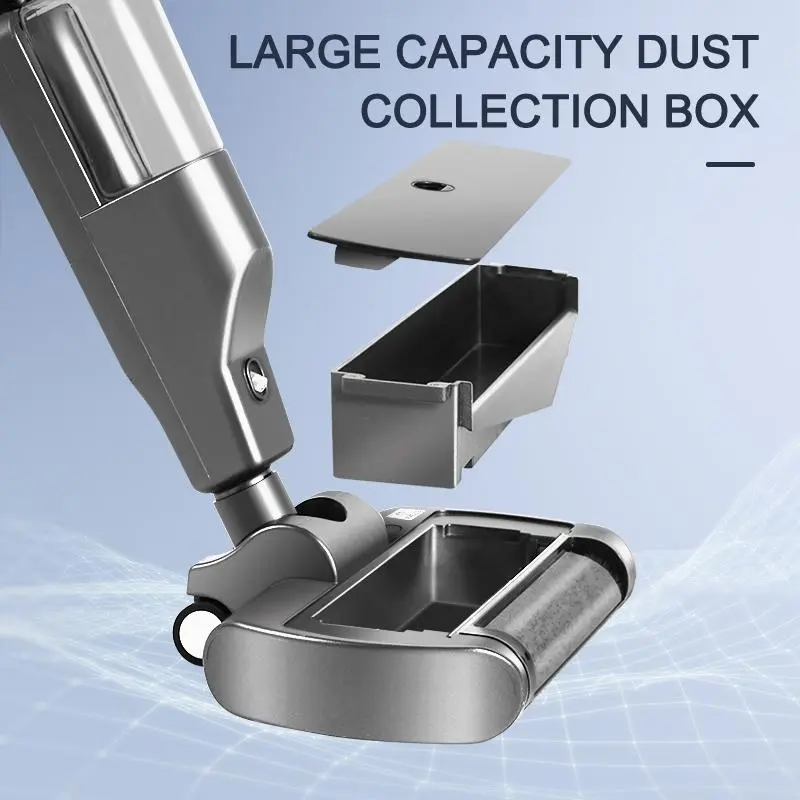 Rechargeable Electric Mop Vacuum Cleaner, Smart Home Floor Cleaning Robot, Wet & Dry Use Floor Cleaning Machine, Household Cleaning Tool for Home & Commercial Use 7