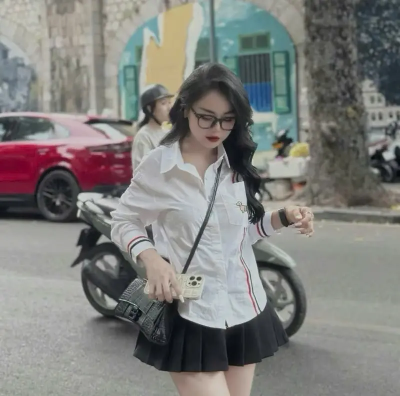 Áo sơ mi thome thanh lịch cho nàng 3