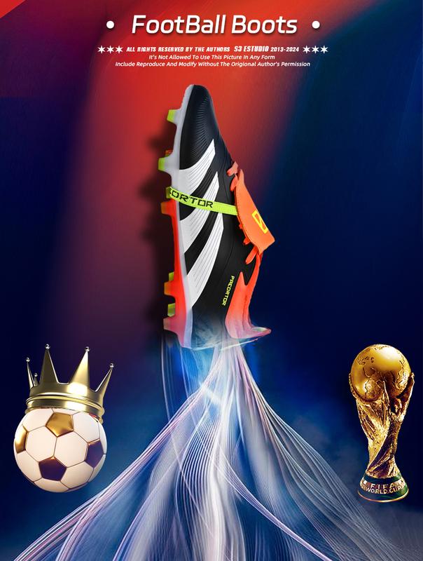 Product Introduction of Cleats, cleats, football, soccer, cleats, Predator, short cleats, football shoes, men's cleats 4